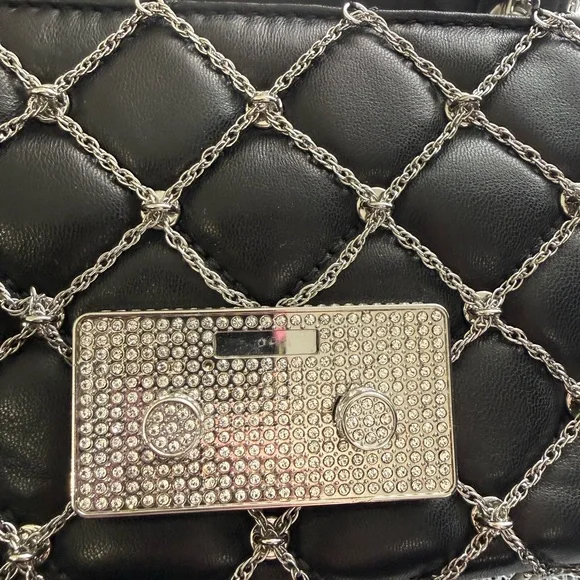 Michael Kors Quilted Leather Chain Nouveau Tango Sloan Shoulder Bag